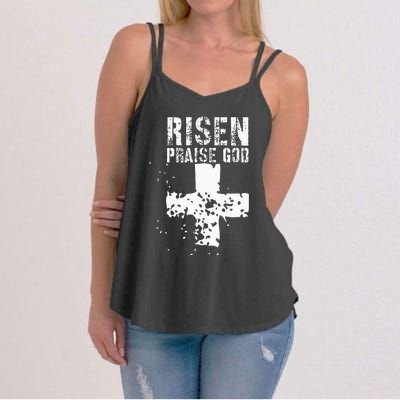 RISEN PRAISE GOD Women's Strappy Tank