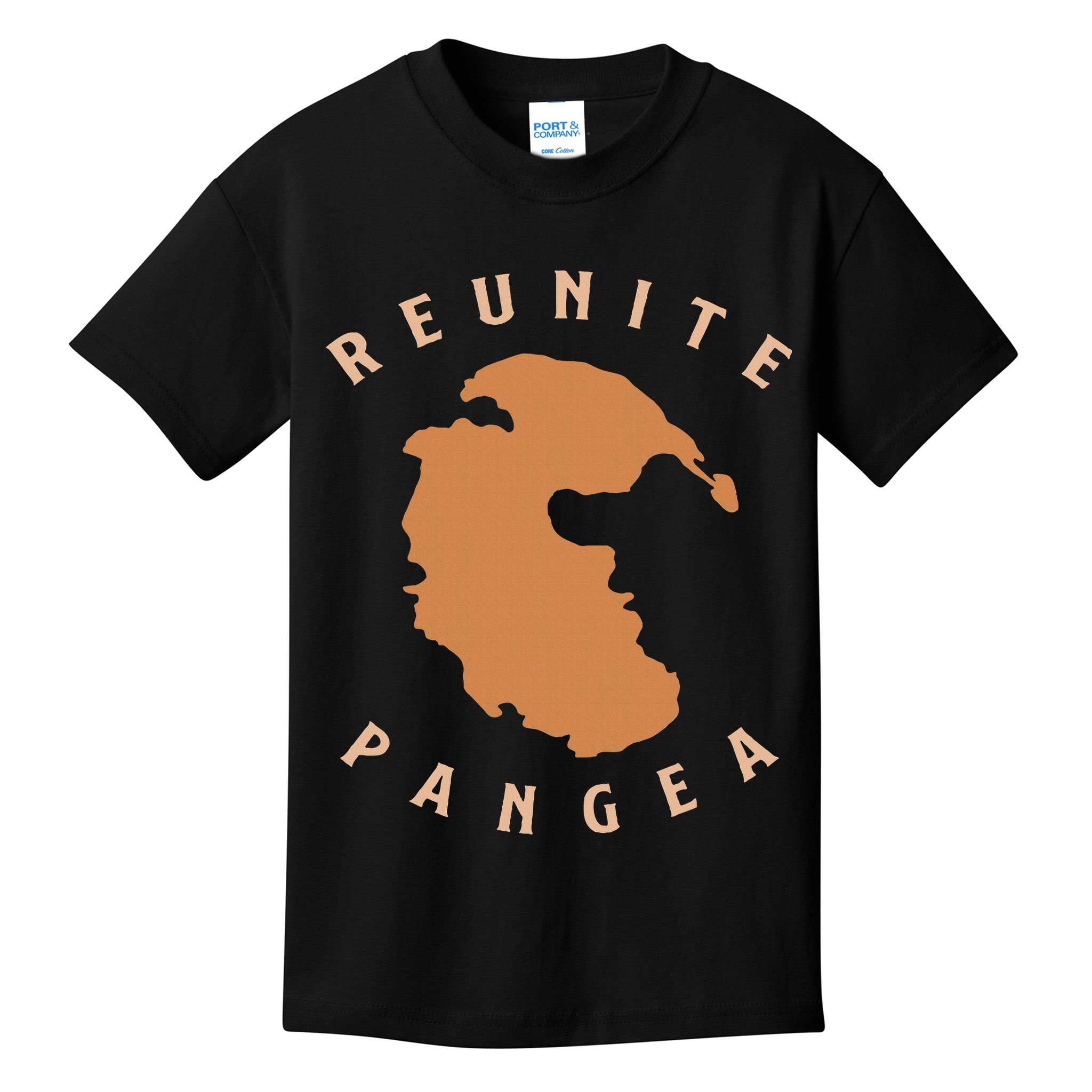 Reunite Pangea Geology Kids T-Shirt