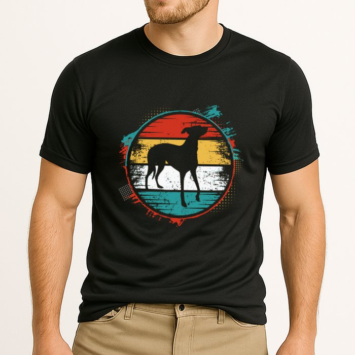 Retro Pug Greyhound Performance Shirt