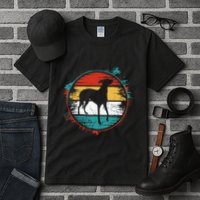 Retro Pug Greyhound Tall T-Shirt
