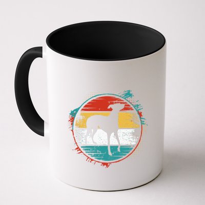 Retro Pug Greyhound Mug