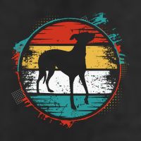 Retro Pug Greyhound Beanie