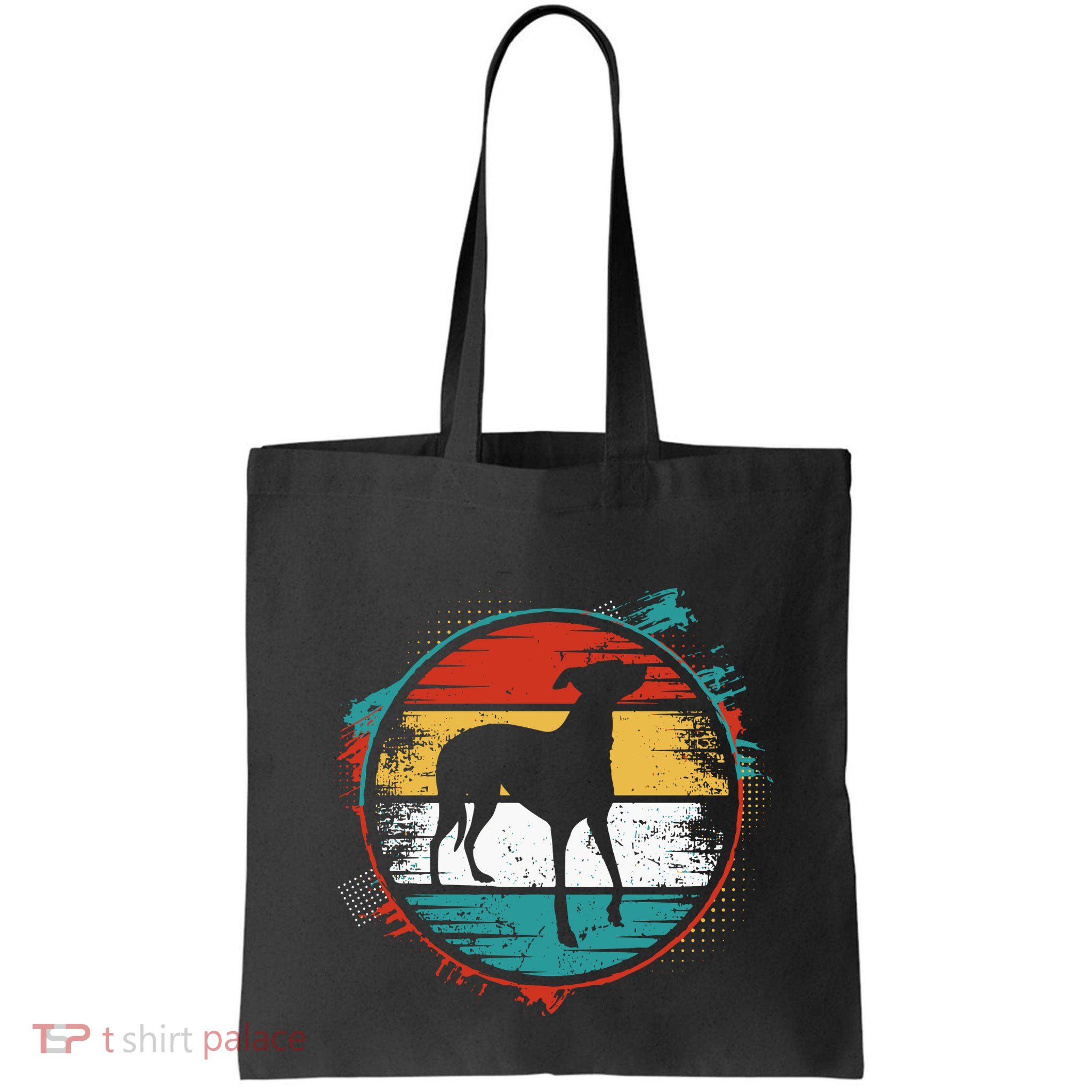 Retro Pug Greyhound Bag
