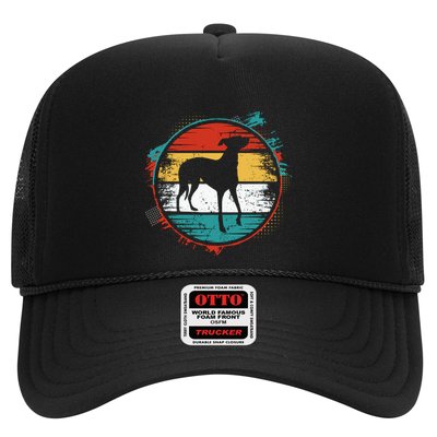 Retro Pug Greyhound Hat