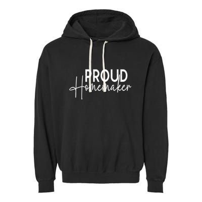 Reckless Patriot Gear Proud Homemaker Garment-Dyed Fleece Hoodie
