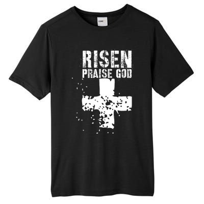 RISEN PRAISE GOD Tall Fusion ChromaSoft Performance T-Shirt