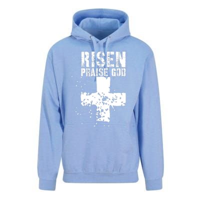 RISEN PRAISE GOD Unisex Surf Hoodie