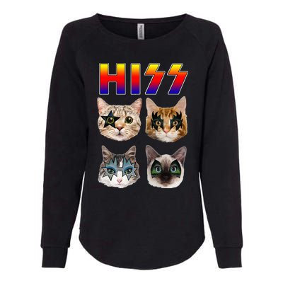 Rockstar Purrfect Gift for Cat Lovers Womens California Wash Sweatshirt