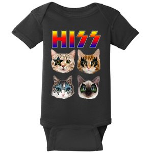 Rockstar Purrfect Gift for Cat Lovers Baby Bodysuit