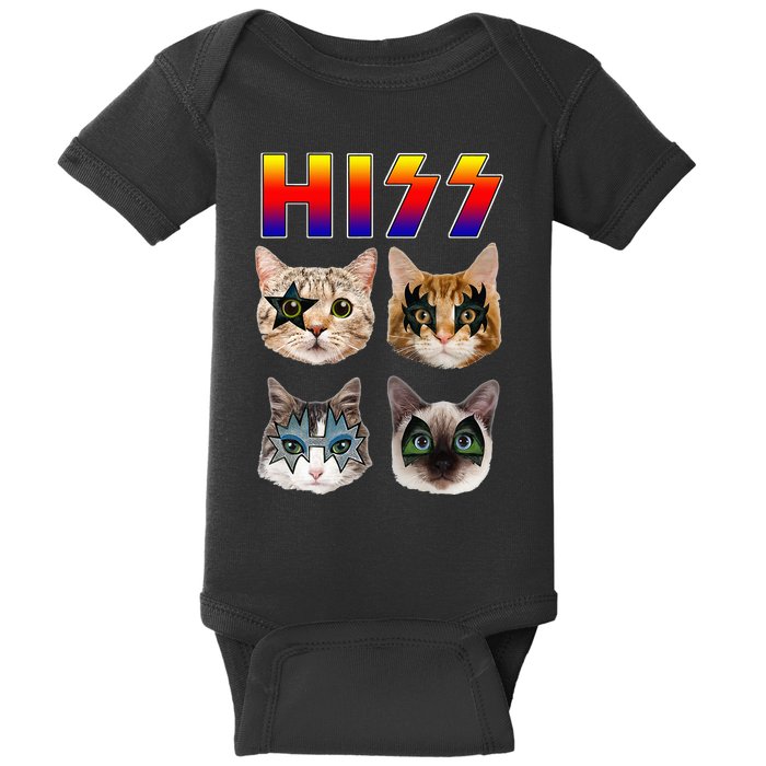 Rockstar Purrfect Gift for Cat Lovers Baby Bodysuit