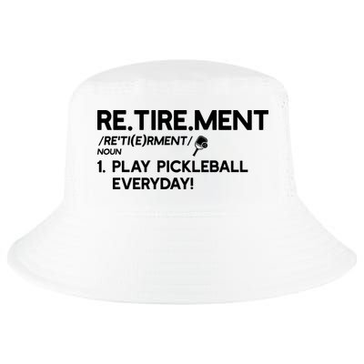 REtirement Pickleball Gift For Pickleball Player Cool Comfort Performance Bucket Hat