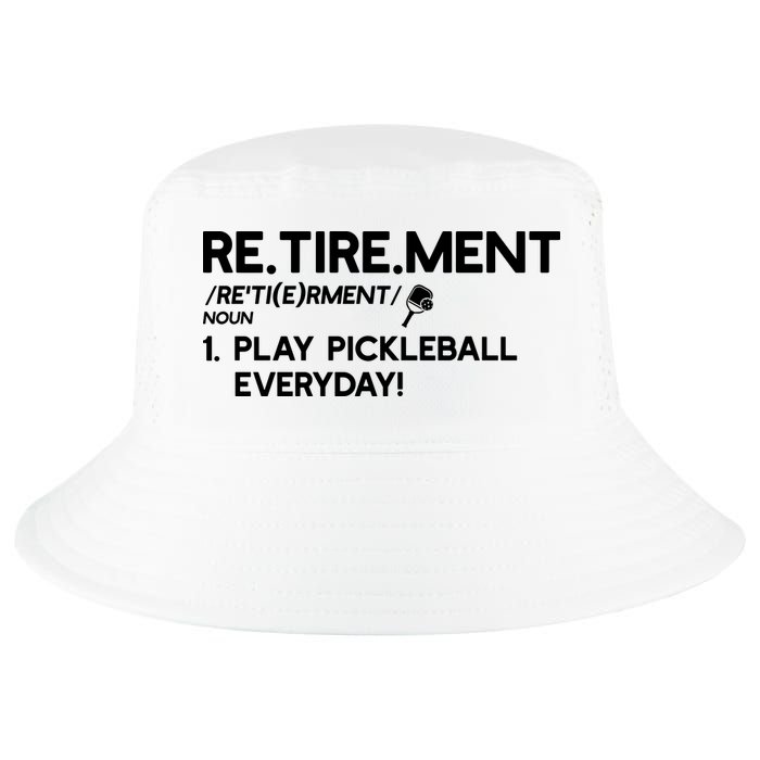 REtirement Pickleball Gift For Pickleball Player Cool Comfort Performance Bucket Hat