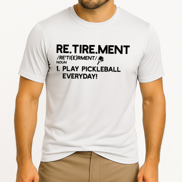 REtirement Pickleball Gift For Pickleball Player Performance Shirt
