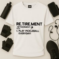 REtirement Pickleball Gift For Pickleball Player Performance Shirt