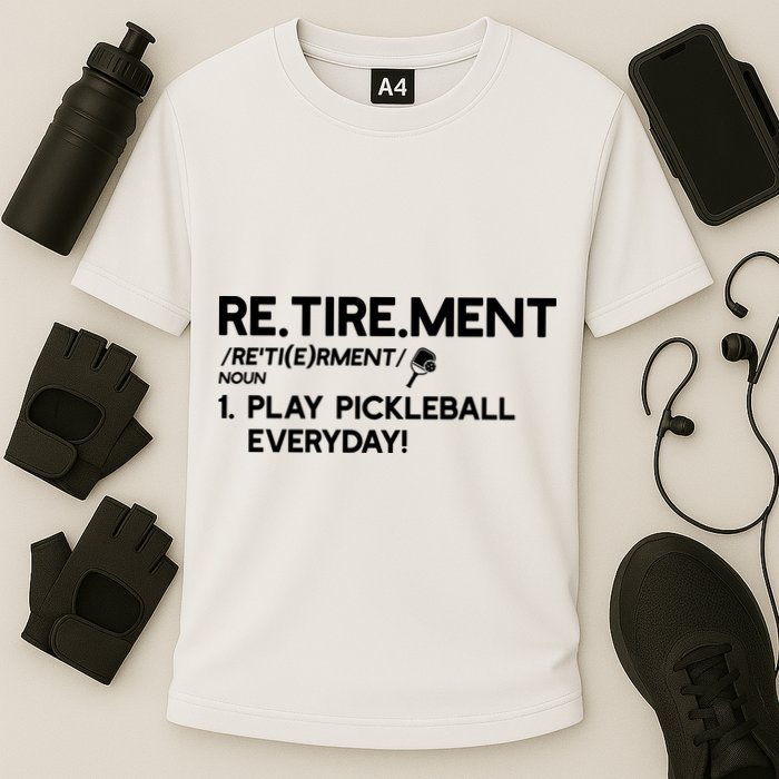 REtirement Pickleball Gift For Pickleball Player Performance Shirt