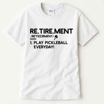 REtirement Pickleball Gift For Pickleball Player Tall T-Shirt
