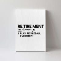 REtirement Pickleball Gift For Pickleball Player Canvas