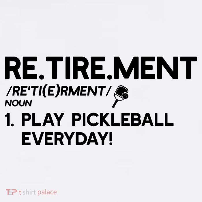 REtirement Pickleball Gift For Pickleball Player 11oz C Handle Ceramic Mug
