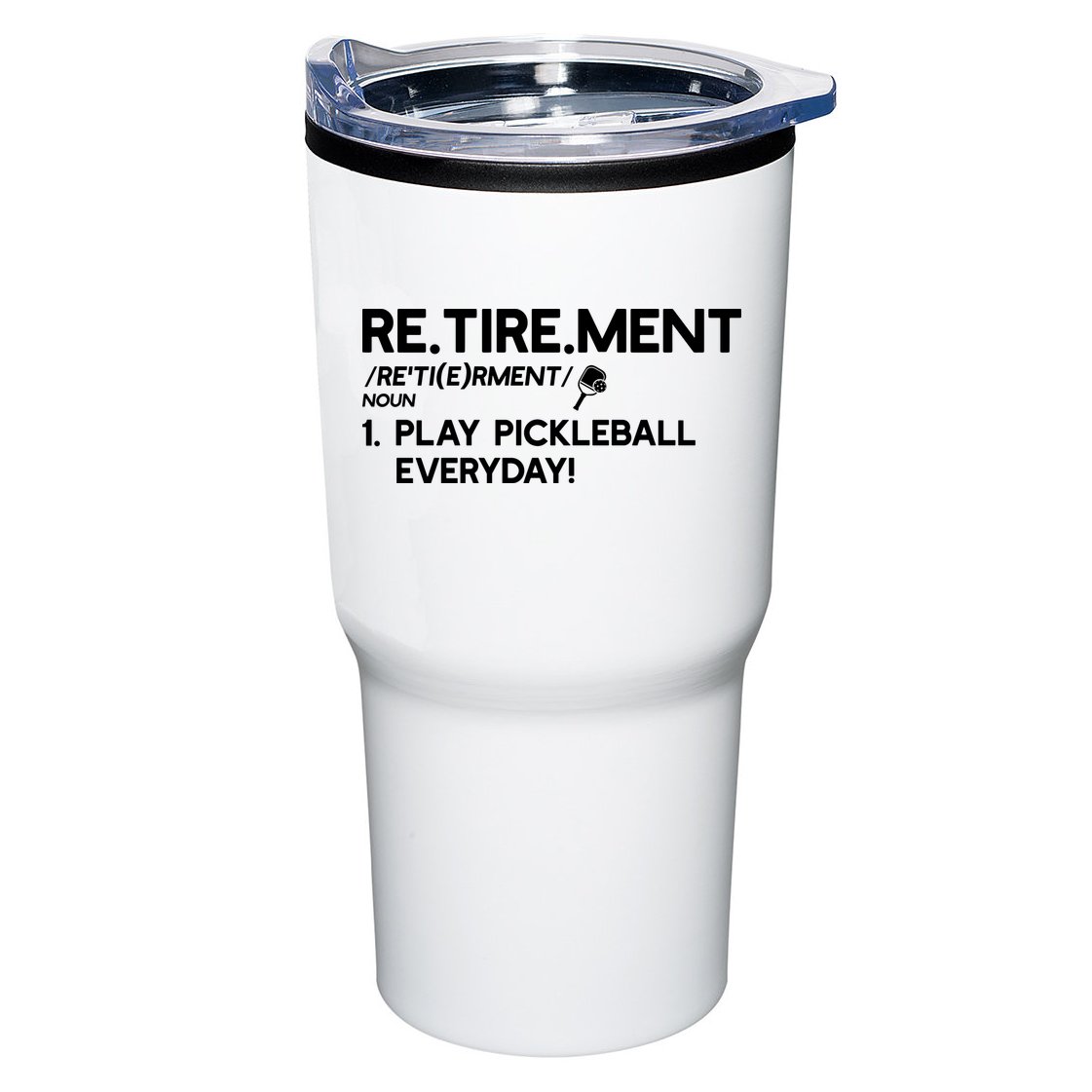 REtirement Pickleball Gift For Pickleball Player Tumbler