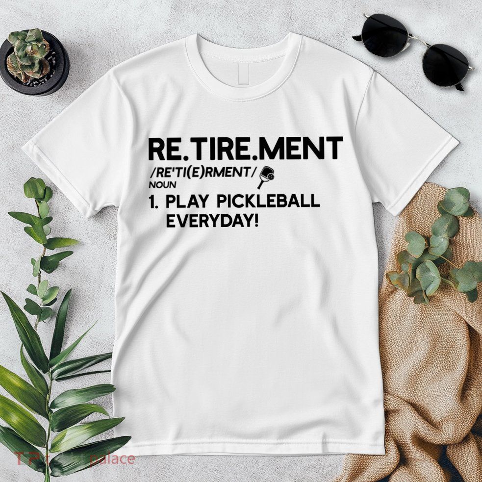 REtirement Pickleball Gift For Pickleball Player Premium T-Shirt