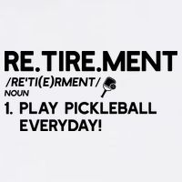 REtirement Pickleball Gift For Pickleball Player Golf Towel