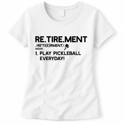 REtirement Pickleball Gift For Pickleball Player Womens T-Shirt