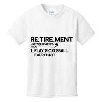 REtirement Pickleball Gift For Pickleball Player Kids T-Shirt