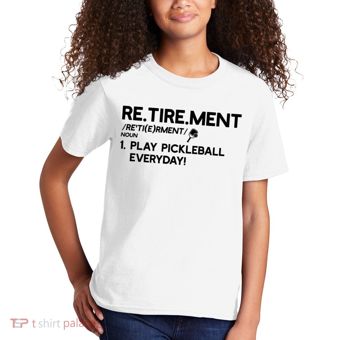 REtirement Pickleball Gift For Pickleball Player Kids T-Shirt