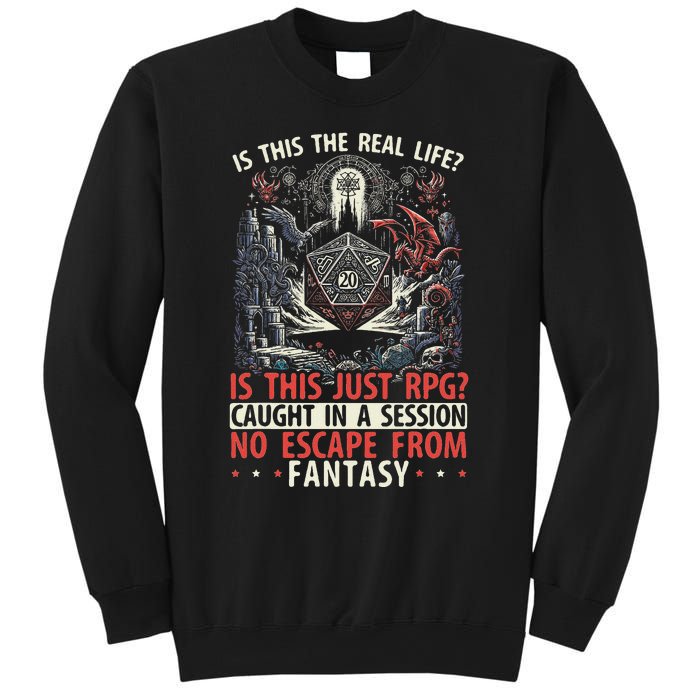 Role Playing Game Rpg Master D20 Tabletop Funny Rpg Gamer Sweatshirt