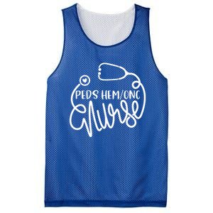 Rn Pediatric Hematology/oncology Nursing Peds Hem/onc Nurse Gift Mesh Reversible Basketball Jersey Tank