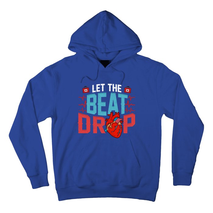 Rn Phrase Hospital Pvst Adenosine Let The Beat Drop Nurse Gift Hoodie