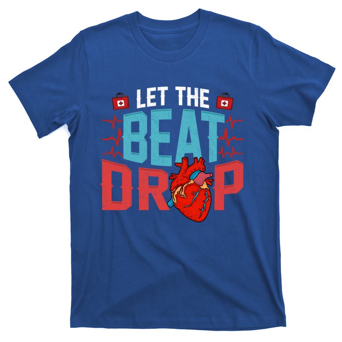 Rn Phrase Hospital Pvst Adenosine Let The Beat Drop Nurse Gift T-Shirt