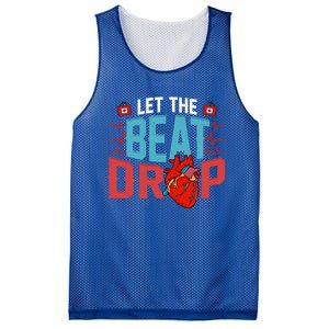 Rn Phrase Hospital Pvst Adenosine Let The Beat Drop Nurse Gift Mesh Reversible Basketball Jersey Tank