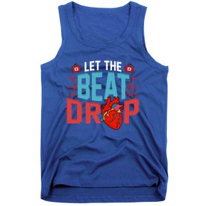 Rn Phrase Hospital Pvst Adenosine Let The Beat Drop Nurse Gift Tank Top