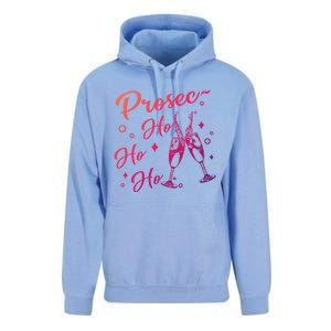 Retro Prosec Ho Ho Ho Funny Presecco Christmas Vacation Gift Unisex Surf Hoodie