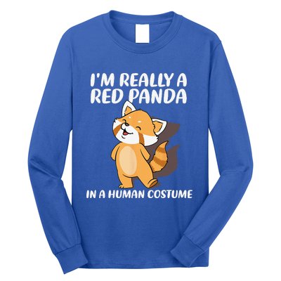 Red Panda Halloween Costume Red Pandas Long Sleeve Shirt