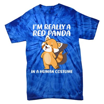 Red Panda Halloween Costume Red Pandas Tie-Dye T-Shirt