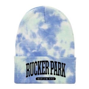 Rucker Park Harlem Ny Souvenirs & Gifts Nyc Borough Rucker Park Harlem New York Tie Dye 12in Knit Beanie