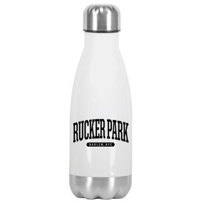 Rucker Park Harlem Ny Souvenirs & Gifts Nyc Borough Rucker Park Harlem New York Stainless Steel Insulated Water Bottle