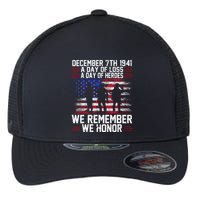 Remember Pearl Harbor 1941 Air Raid Plane Design Flexfit Unipanel Trucker Cap
