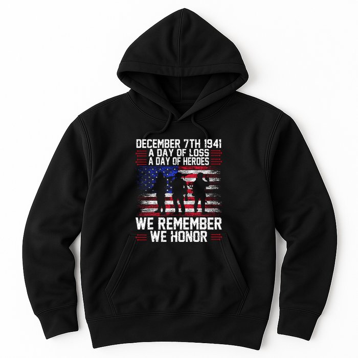 Remember Pearl Harbor 1941 Air Raid Plane Design Hoodie