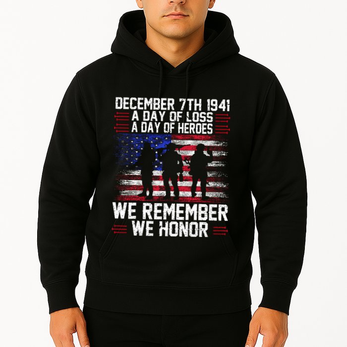 Remember Pearl Harbor 1941 Air Raid Plane Design Hoodie
