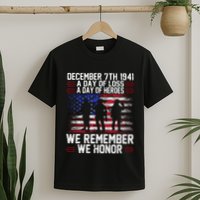 Remember Pearl Harbor 1941 Air Raid Plane Design T-Shirt