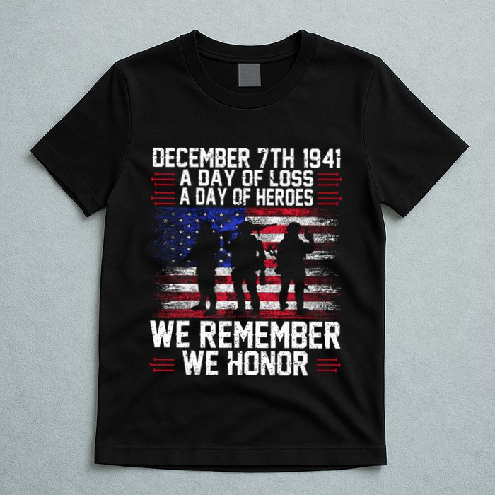 Remember Pearl Harbor 1941 Air Raid Plane Design T-Shirt