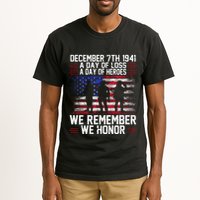 Remember Pearl Harbor 1941 Air Raid Plane Design Tall T-Shirt