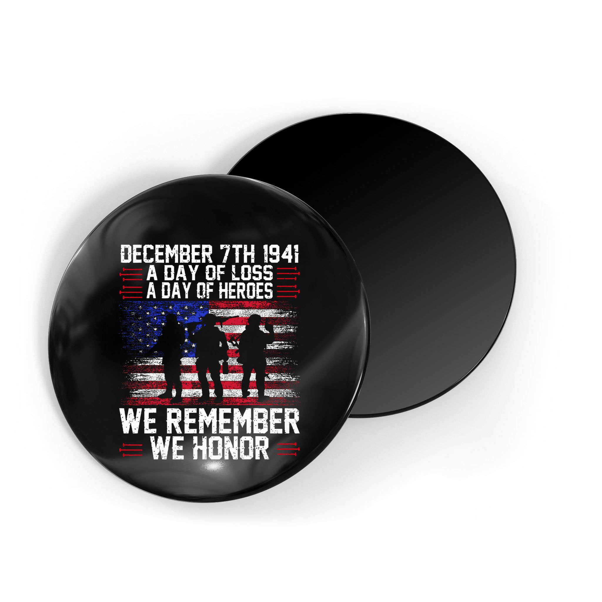Remember Pearl Harbor 1941 Air Raid Plane Design Magnet