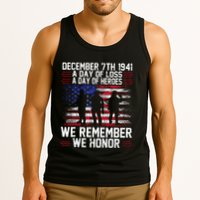 Remember Pearl Harbor 1941 Air Raid Plane Design Tank Top