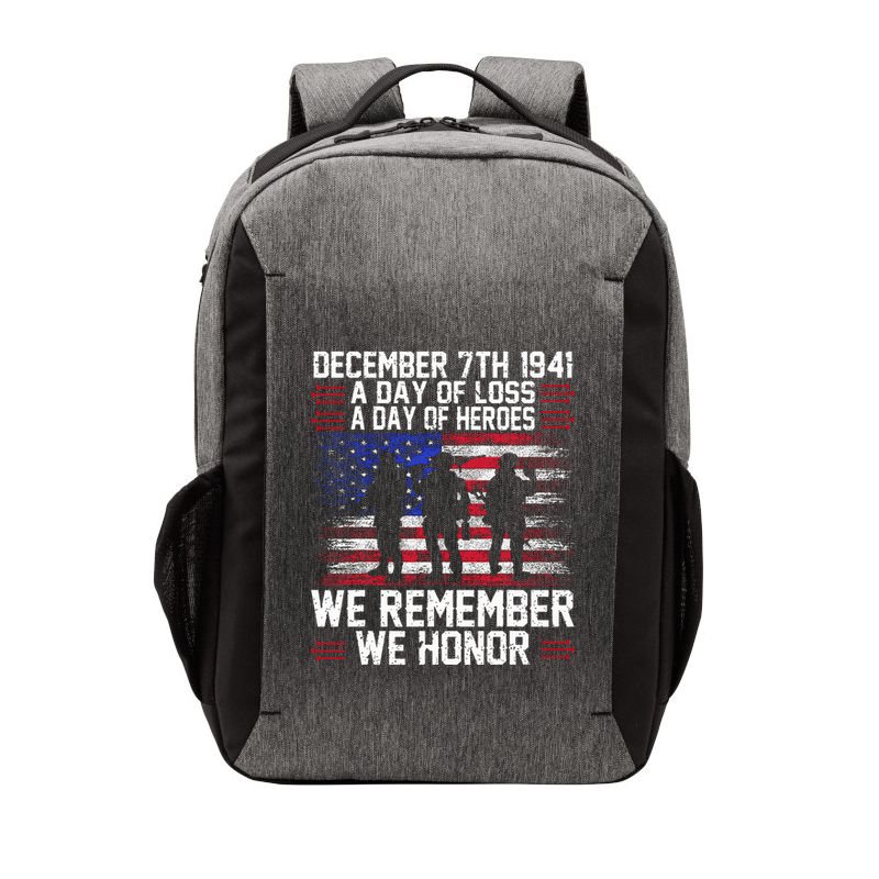 Remember Pearl Harbor 1941 Air Raid Plane Design Vector Backpack