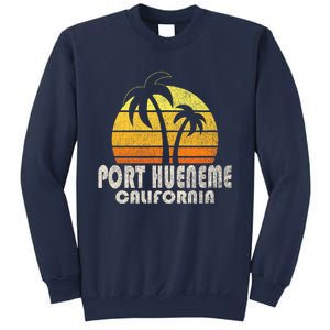 Retro Port Hueneme CA Beach Vacation Sweatshirt