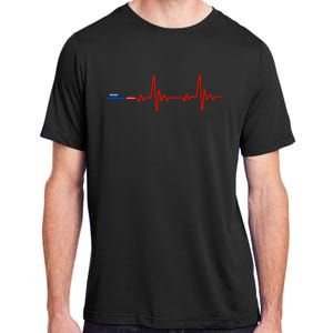 Red Pill Heartbeat Conservative Republican Election Adult ChromaSoft Performance T-Shirt